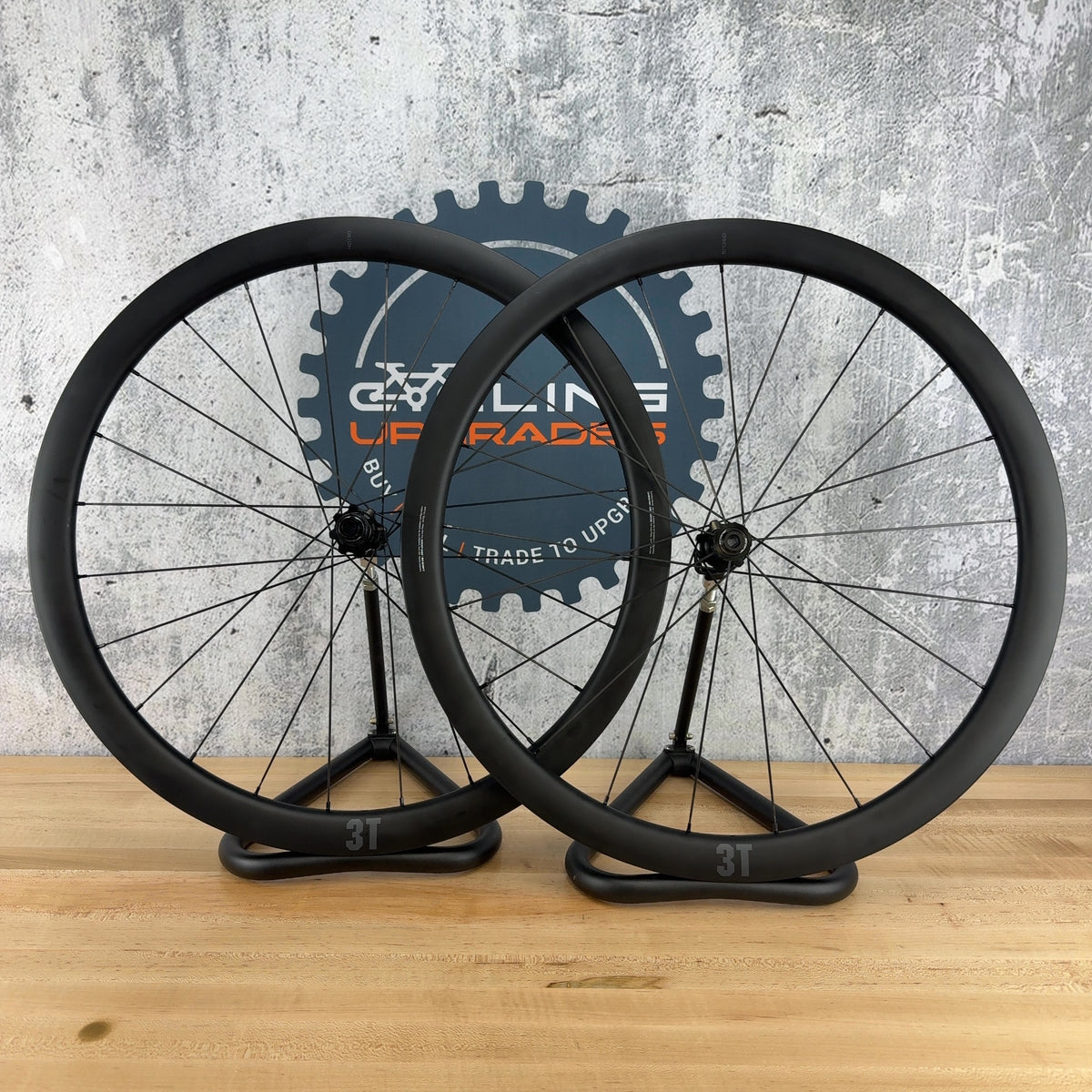 New Take Off! 3T Discus 40|30 Carbon Tubeless Road Bike Wheelset 700c MSRP $1769 — photo 1 of 10