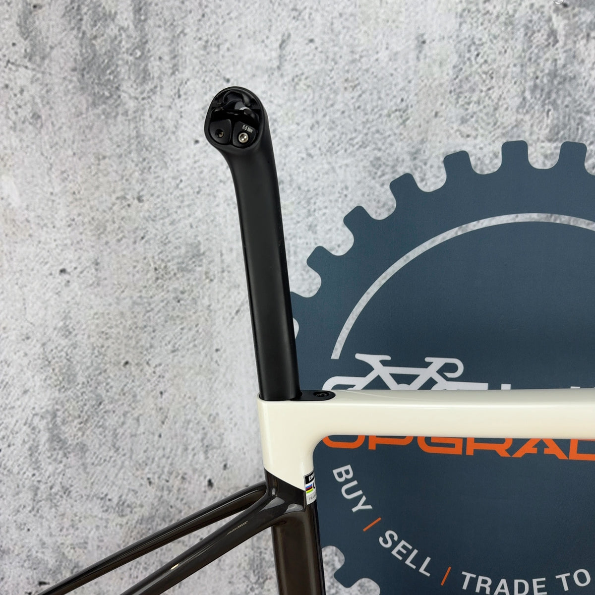 Light Use! 2026 Enve Melee V1 54cm Aspen White Carbon Road Bike Frameset 1905g
