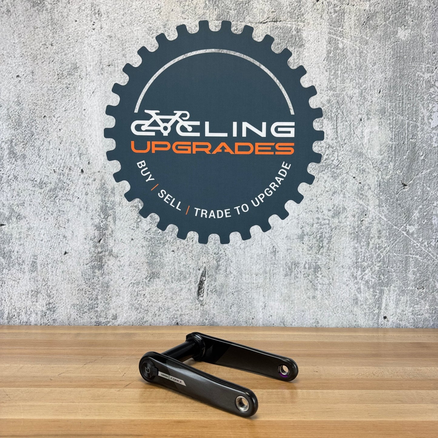 Low Mile! SRAM Force AXS D2 Quarq Power Meter 170mm DUB 8-Bolt Carbon Crank Arms