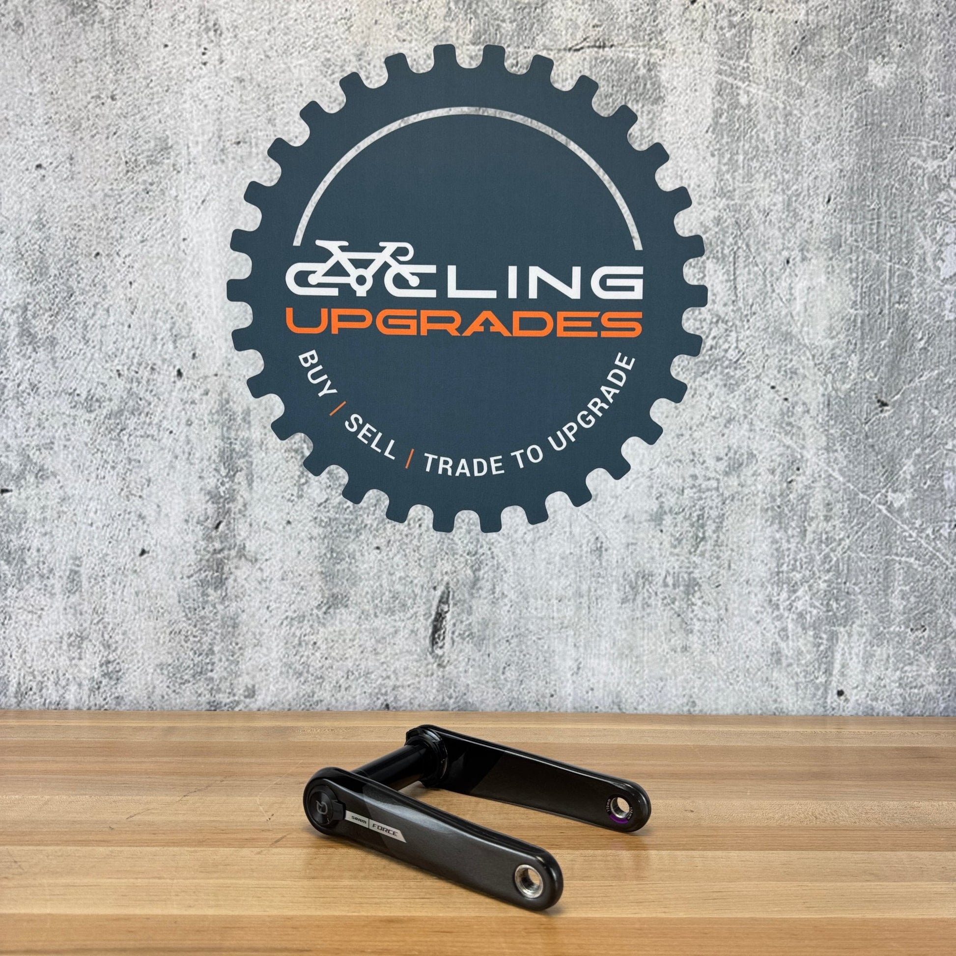 Low Mile! SRAM Force AXS D2 Quarq Power Meter 170mm DUB 8-Bolt Carbon Crank Arms