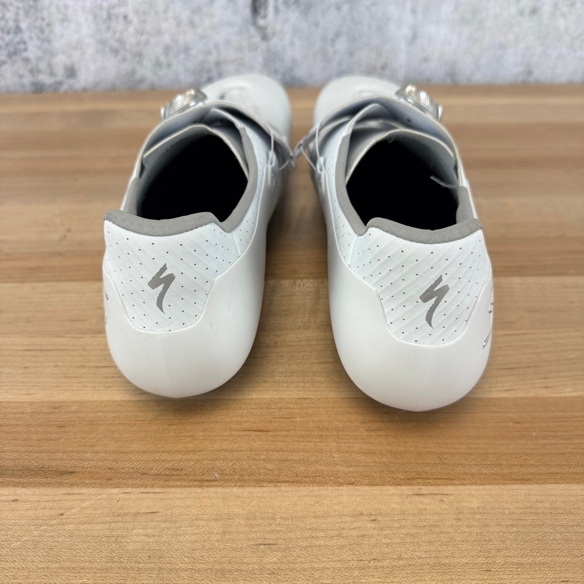 Specialized S-Works Ares 2 White Road 3-Bolt Boa EU 45 Carbon Cycling Shoes 607g