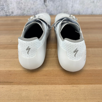Specialized S-Works Ares 2 White Road 3-Bolt Boa EU 45 Carbon Cycling Shoes 607g