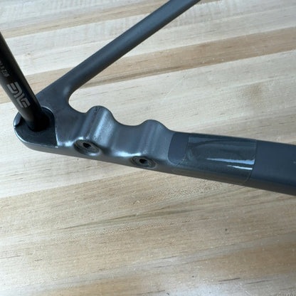 Low Mile! Enve Melee V1 52cm Damascus Grey Carbon Road Bike Frameset 700c 1939g