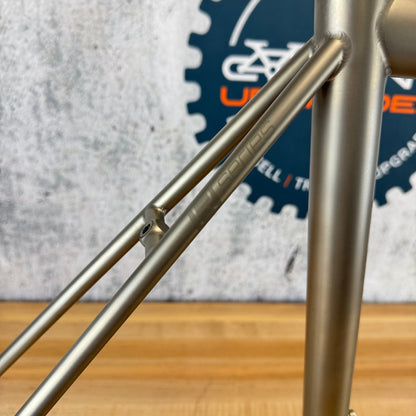 2014 Mosaic RT-1 54cm Titanium Rim Brake Road Frameset Chris King 700C 2062g