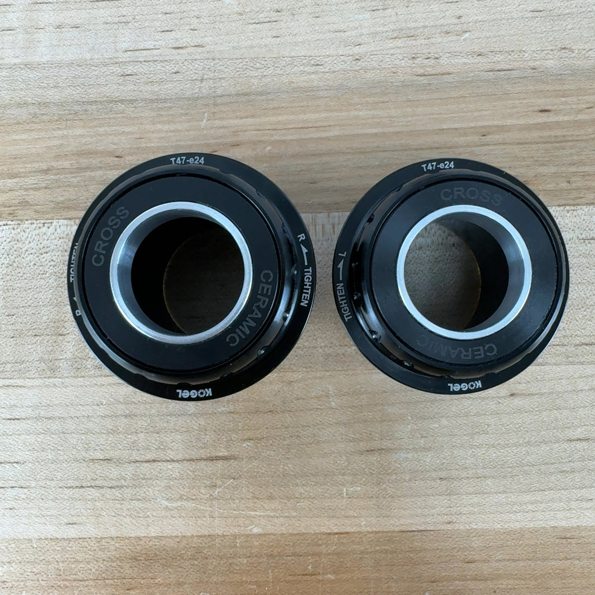 New! Kogel T47-e24GXP-C 24mm Ceramic Bearings Bottom Bracket 112g MSRP $280 — photo 3 of 6
