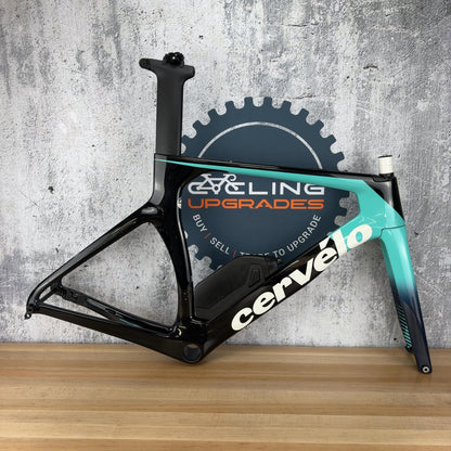 2021 Cervelo P-Series 54cm Carbon TT/Triathlon Bike Frameset 700c 2416g