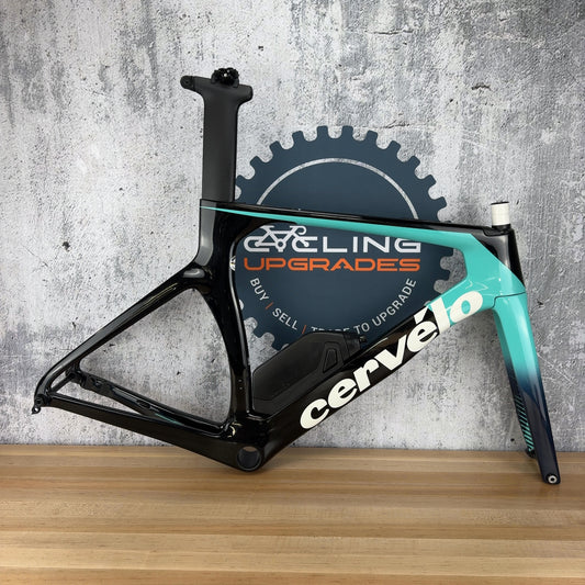 2021 Cervelo P-Series 54cm Carbon TT/Triathlon Bike Frameset 700c 2416g
