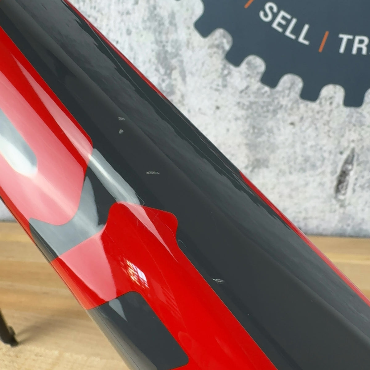 Low Mile! 2019 BMC Teammachine SLR 01 58cm Carbon Grey Rim Brake Frameset 1684g
