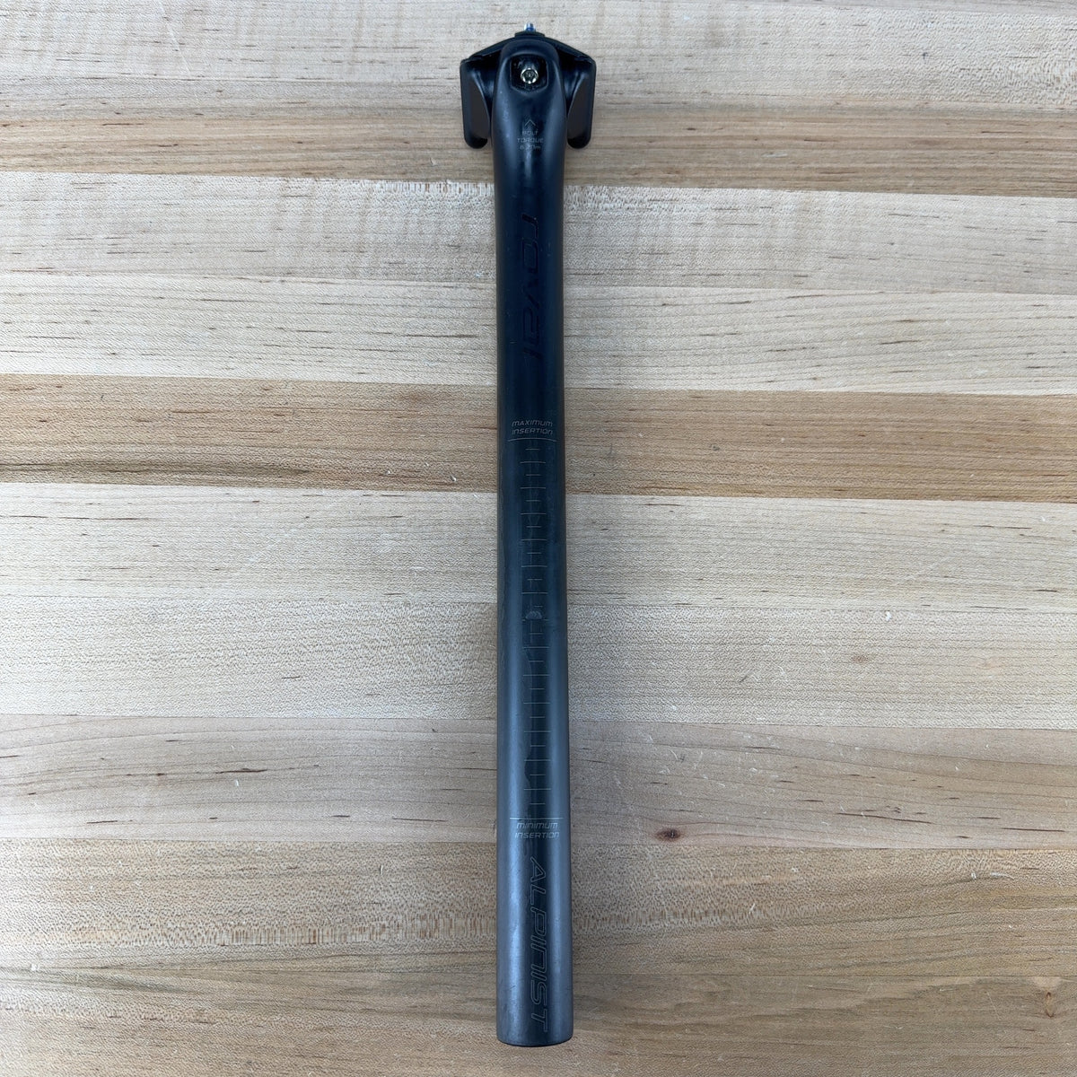 Low Mile! Roval Alpinist 27.2mm x 360mm 12mm Offset Bike Carbon Seatpost 154g