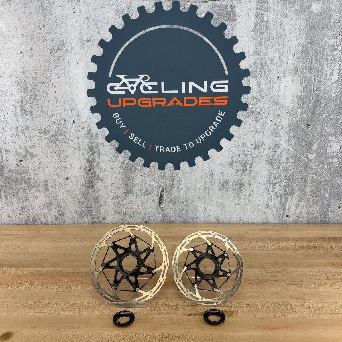 New Take Off! SRAM Centerline CLX 180mm/160mm Center Lock Brake Rotors MSRP $77 — photo 2 of 6