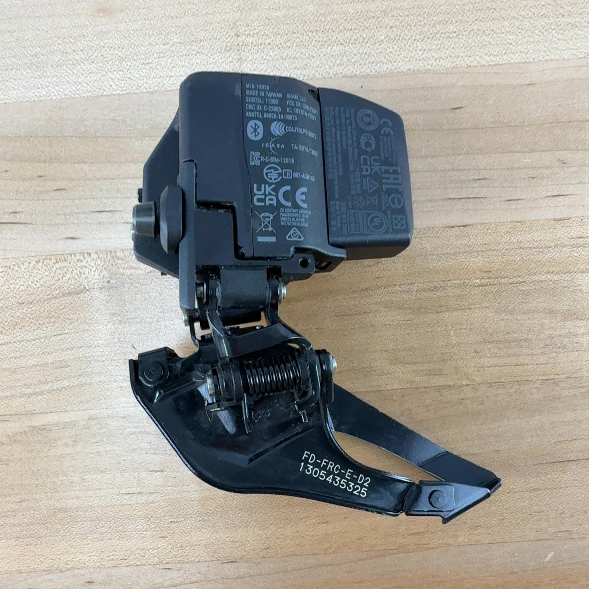 Light Use! SRAM Force AXS eTap D2 12-Speed Electronic Front Derailleur w/Battery — photo 4 of 4