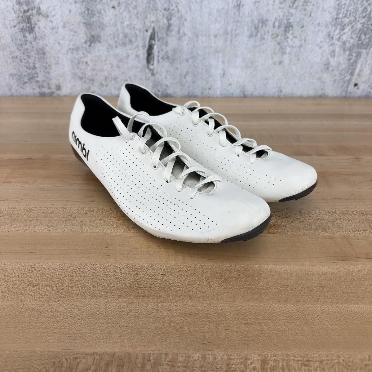 Nimbl Ultimate Air EU 46 Carbon 3-Bolt Solestar BLK Insoles Lace Cycling Shoes