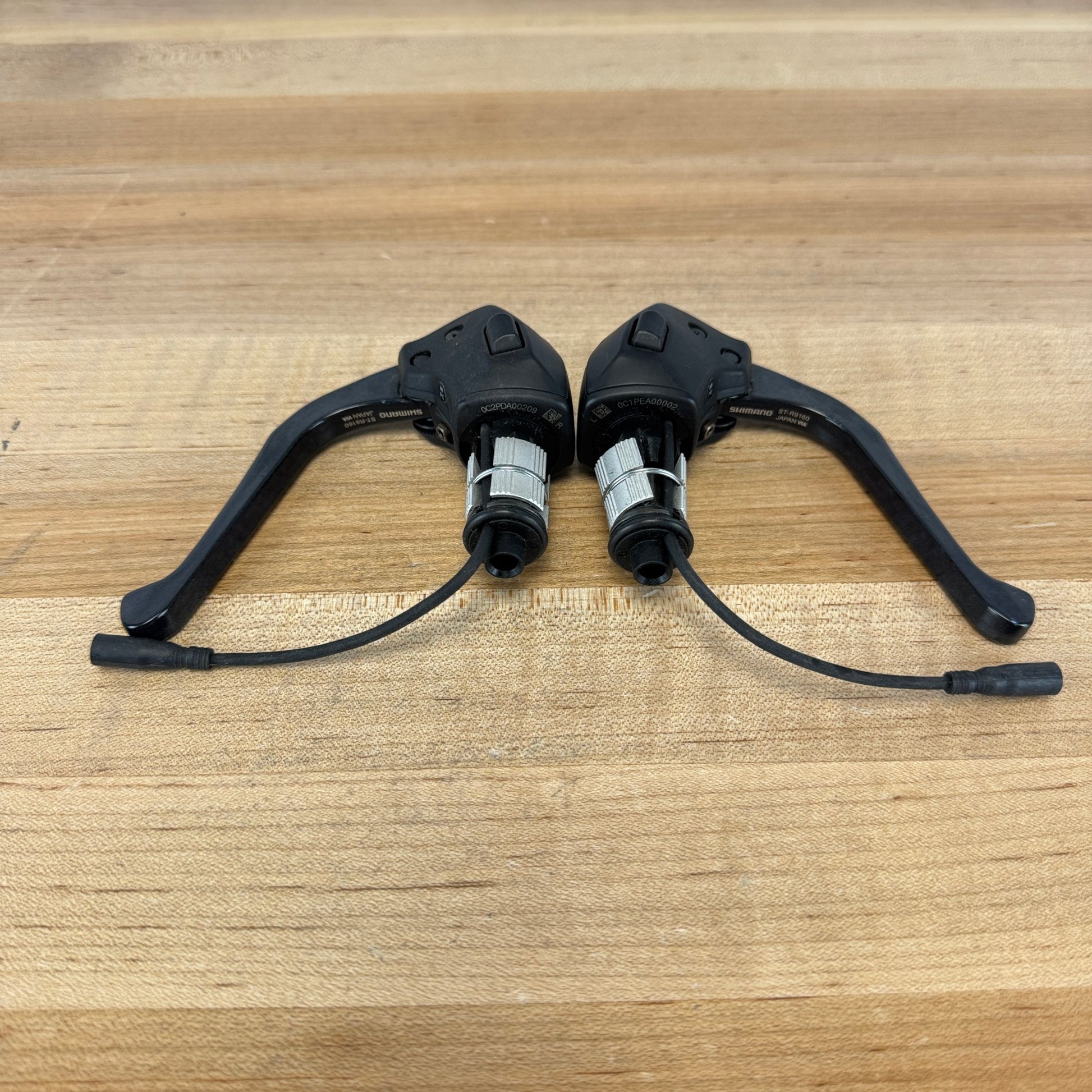 Light Use! Shimano Dura-Ace Di2 ST-R9160 Carbon TT/Triathlon Rim Brake Levers