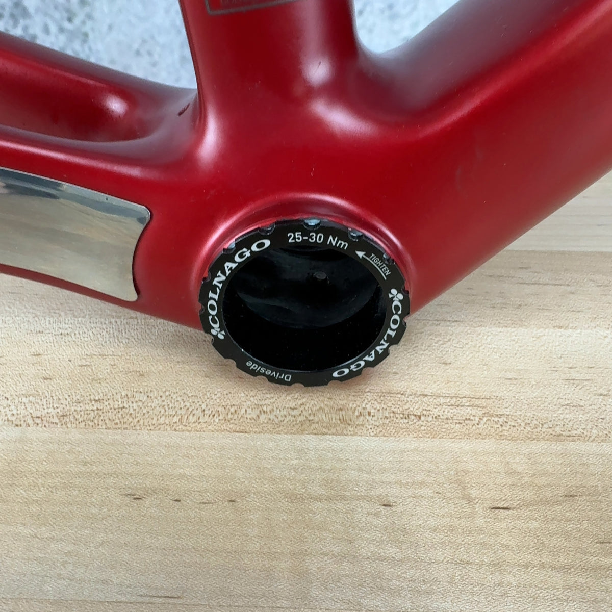 2017 Colnago V2-R 52cm VJRD Satin Red Rim Brake Carbon Road Bike Frameset 1990g
