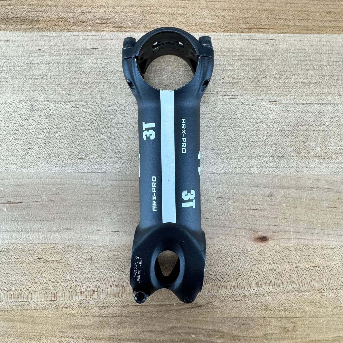 3T ARX-PRO 110mm ±6 Degree 31.8mm Aluminum Bike Stem 135g "Typical Wear" 1 1/8"