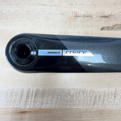 Low Mile! SRAM Force AXS D2 175mm DUB Carbon 8-Bolt Crankset without Chainrings