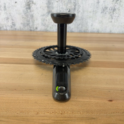 Light Use! SRAM Force AXS E1 172.5mm 46/33 Carbon Dub 8-Bolt 12-Speed Crankset