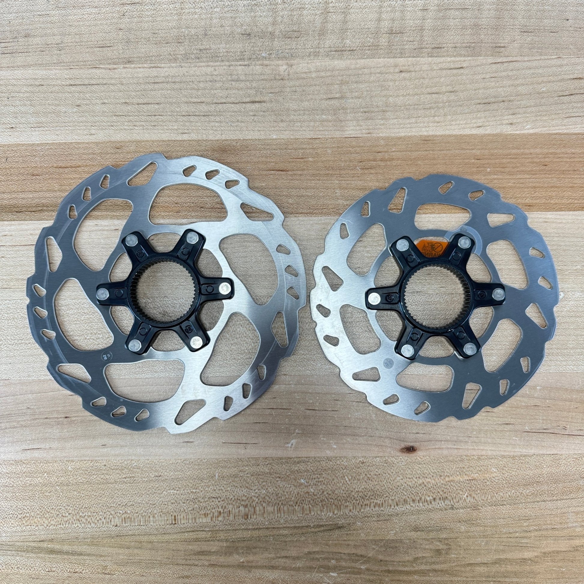 Light Use! Shimano SM-RT70-SS 160mm/140mm Center-Lock Disc Brake Rotors 257g