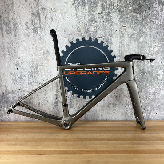 Low Mile! Enve Melee V1 52cm Damascus Grey Carbon Road Bike Frameset 700c 1939g