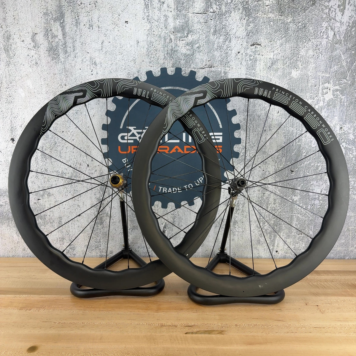 Low Mile! Princeton CarbonWorks Dual 5550 Tactic Racing TR01 Carbon Wheelset — photo 1 of 11