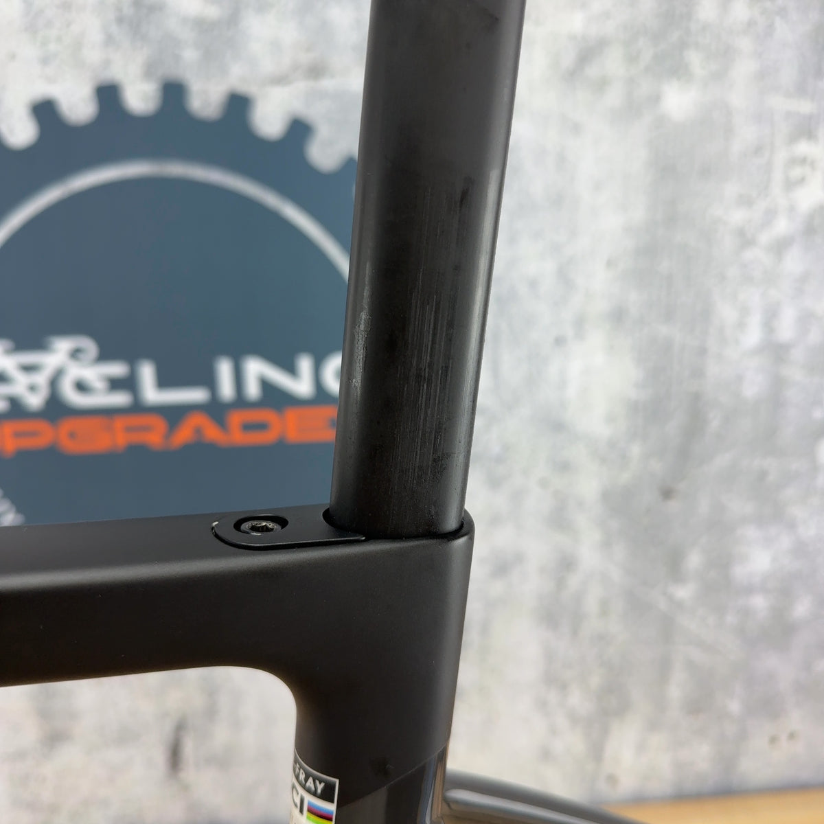 Low Mile! 2026 Enve Fray 56cm Clear Smoke Carbon Road Bike Frameset 700c 2390g — photo 19 of 19