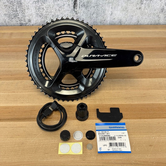 Shimano Dura-Ace FC-R9100-P 170mm 52/36 Dual Sided Power Meter 11 Speed Aluminum Crankset with Chainrings