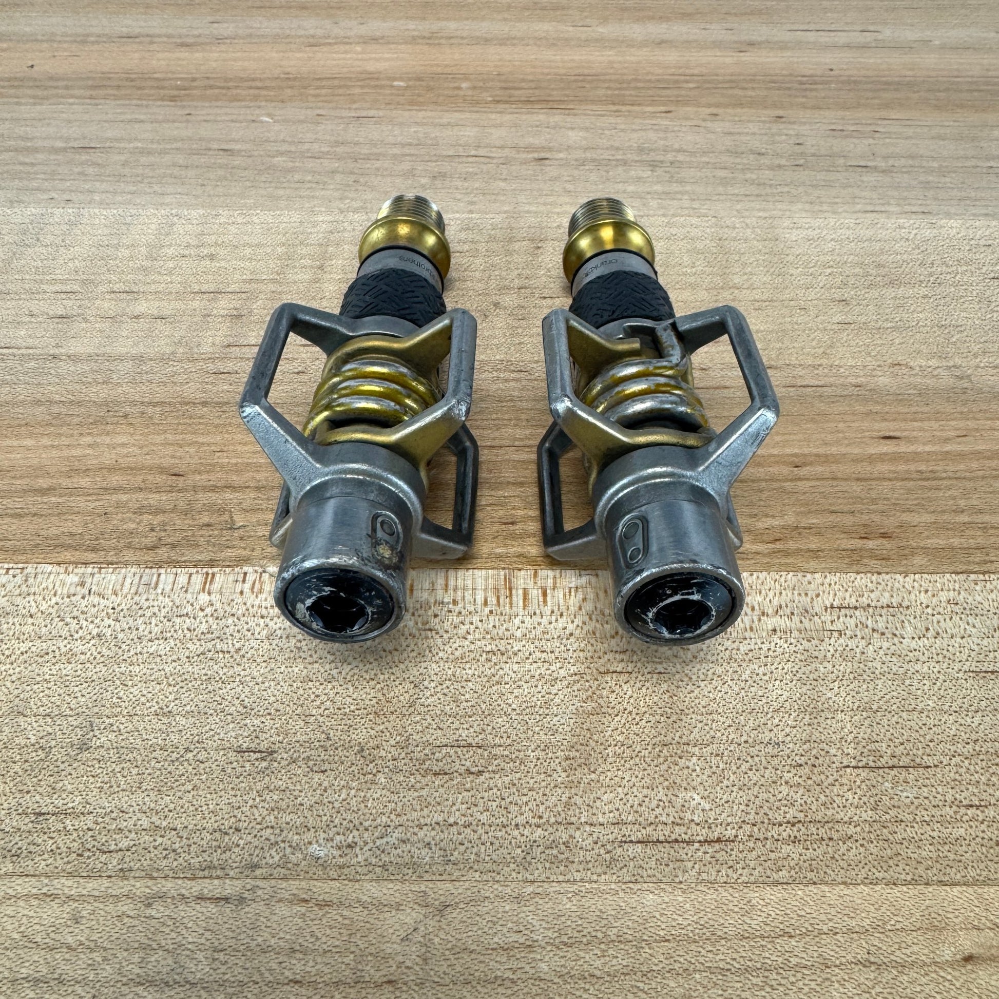 Crankbrothers Eggbeater 11 Titanium Gold MTB/Gravel Clipless Pedals 186g