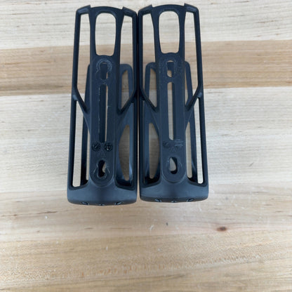 Low Mile! Cannondale ReGrip Aero Pair Composite Bike Water Bottle Cages 93g