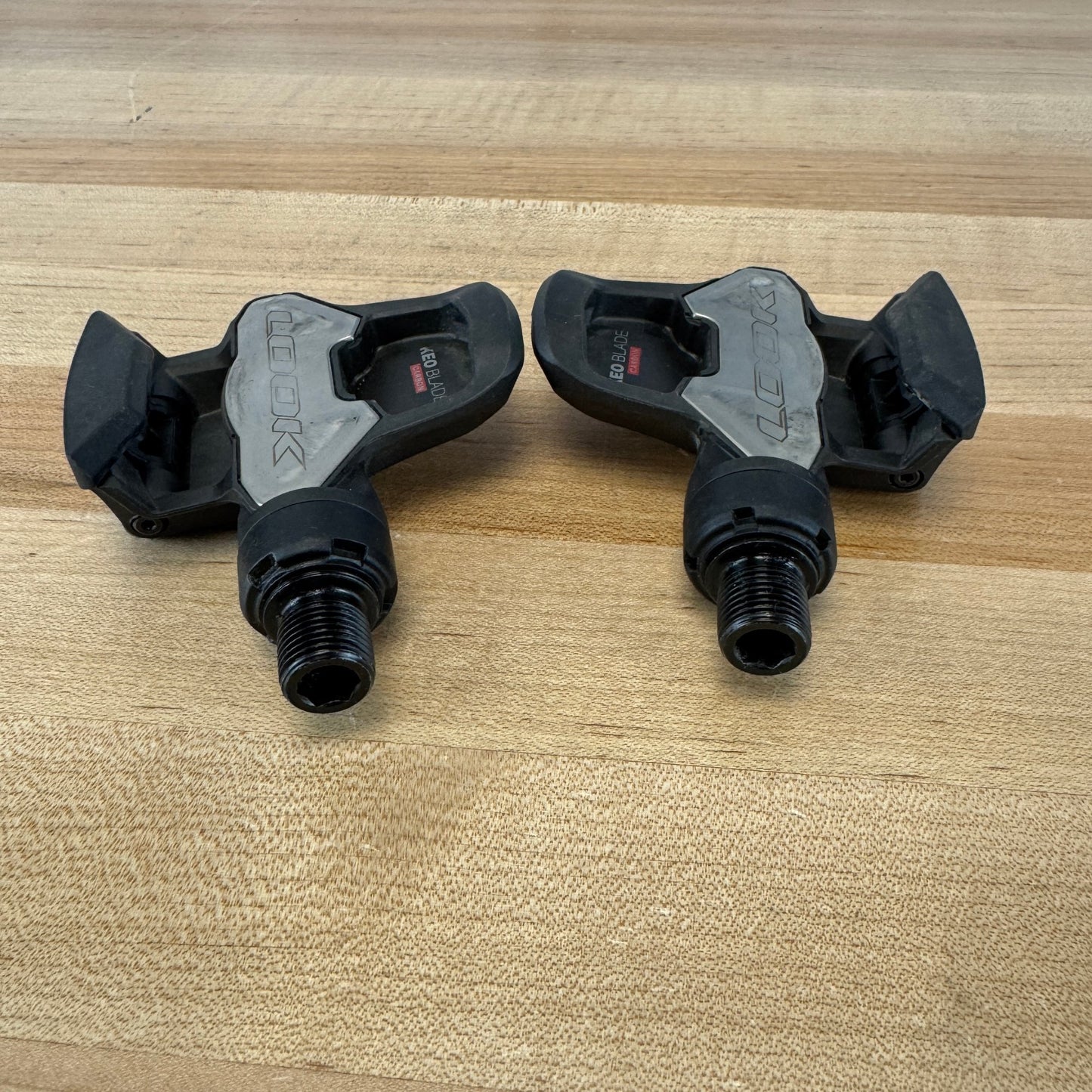 Low Mile! Look Keo Blade Carbon 8nm Clipless Road Bike Pedals 234g