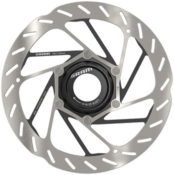 New! SRAM HS2 180mm Center Lock Mountain Bike Disc Brake Rotor w/ Lockring 210g