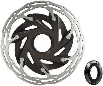 New! SRAM Centerline CLX-R Center Lock Disc Brake Rotor w/ Lockring 132g