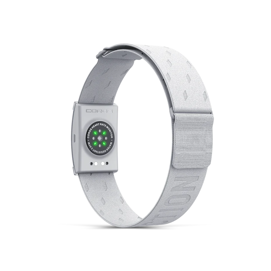 New! Coros Sports Wrist Strap Heart Rate Monitor Grey