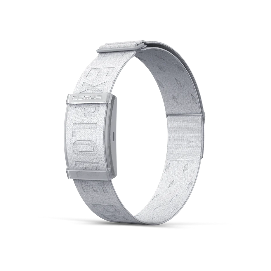 New! Coros Sports Wrist Strap Heart Rate Monitor Grey