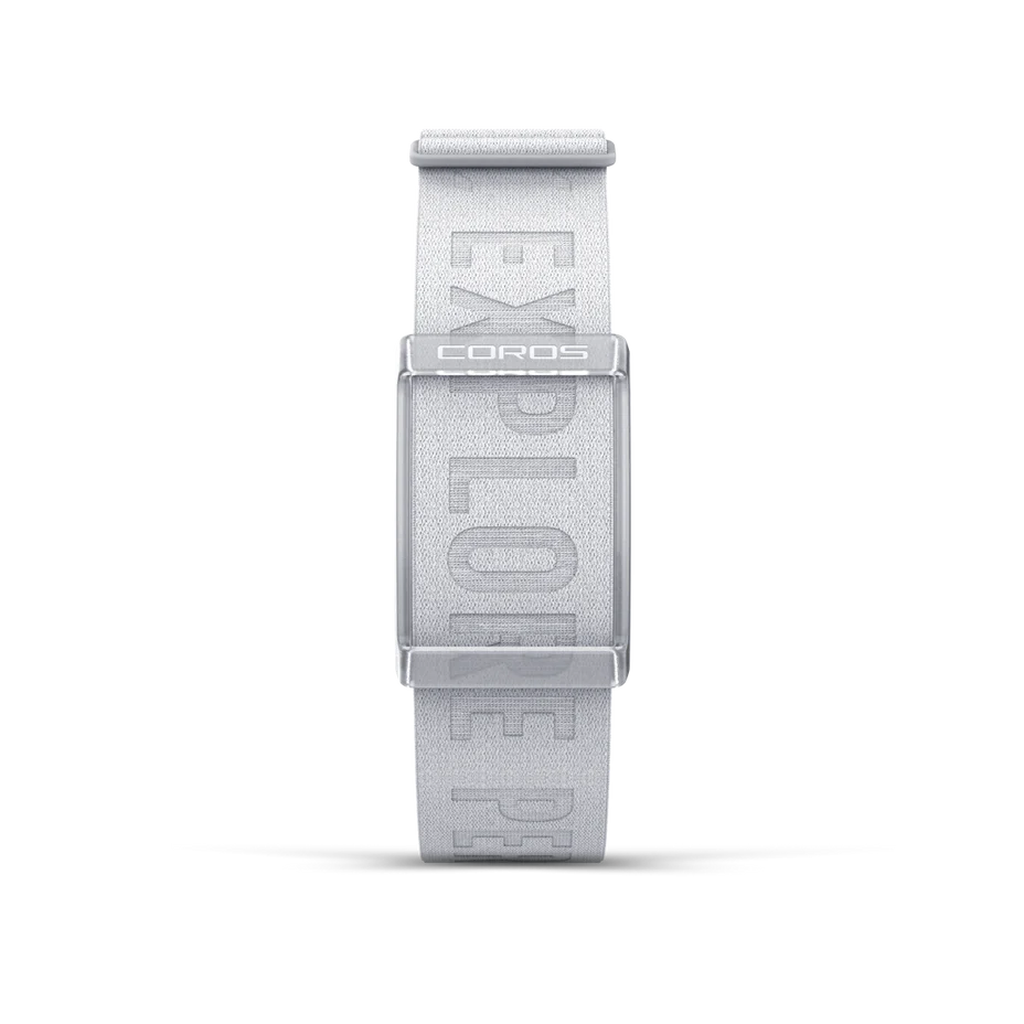 New! Coros Sports Wrist Strap Heart Rate Monitor Grey