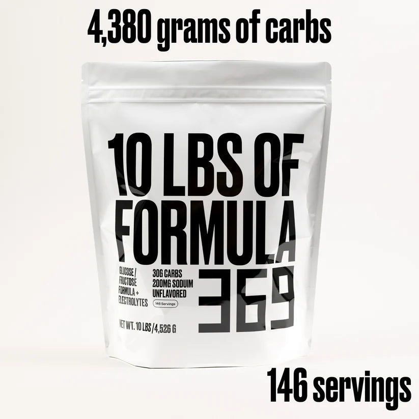 Formula 369 Endurance Fuel Drink Mix 10lb Bag 146 Scoops Cycling/Endurance Sports
