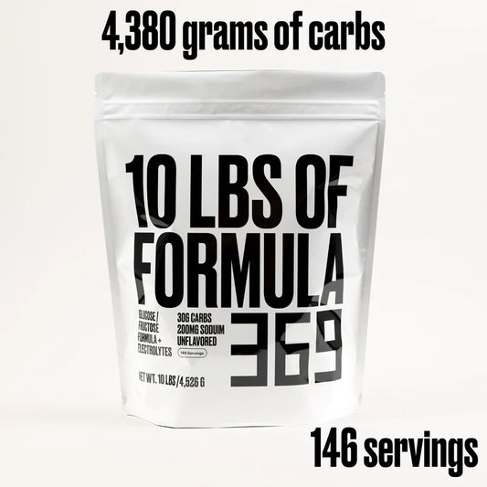 Formula 369 Endurance Fuel Drink Mix 10lb Bag 146 Scoops Cycling/Endurance Sports