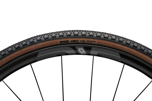 New! Enve HEX Gravel 700c Tubeless Tan/Black Bike Tire