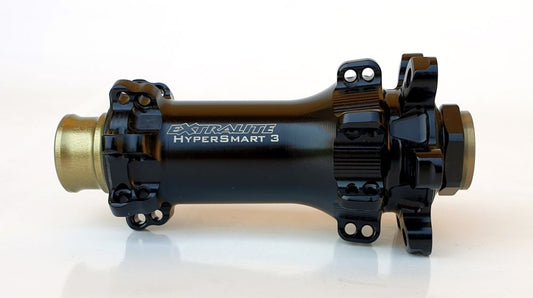 New! Extralite HyperSmart 3 Front Gravel MTB 15x100mm 6-Bolt Disc 24h Hub 65g