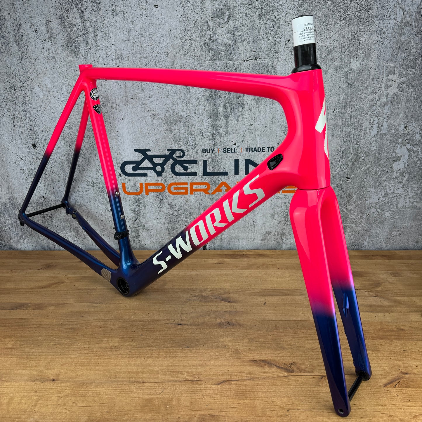 Low Mile! 2019 Specialized S-Works CruX 61cm Carbon Disc Frameset 700c 1823g