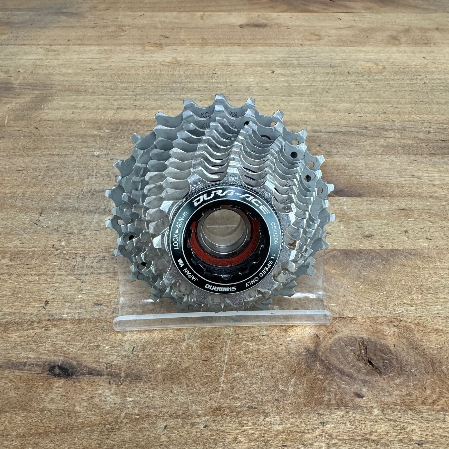 Shimano Dura-Ace CS-9000 11-23t 11-Speed Bike Cassette 163g "Typical Wear"