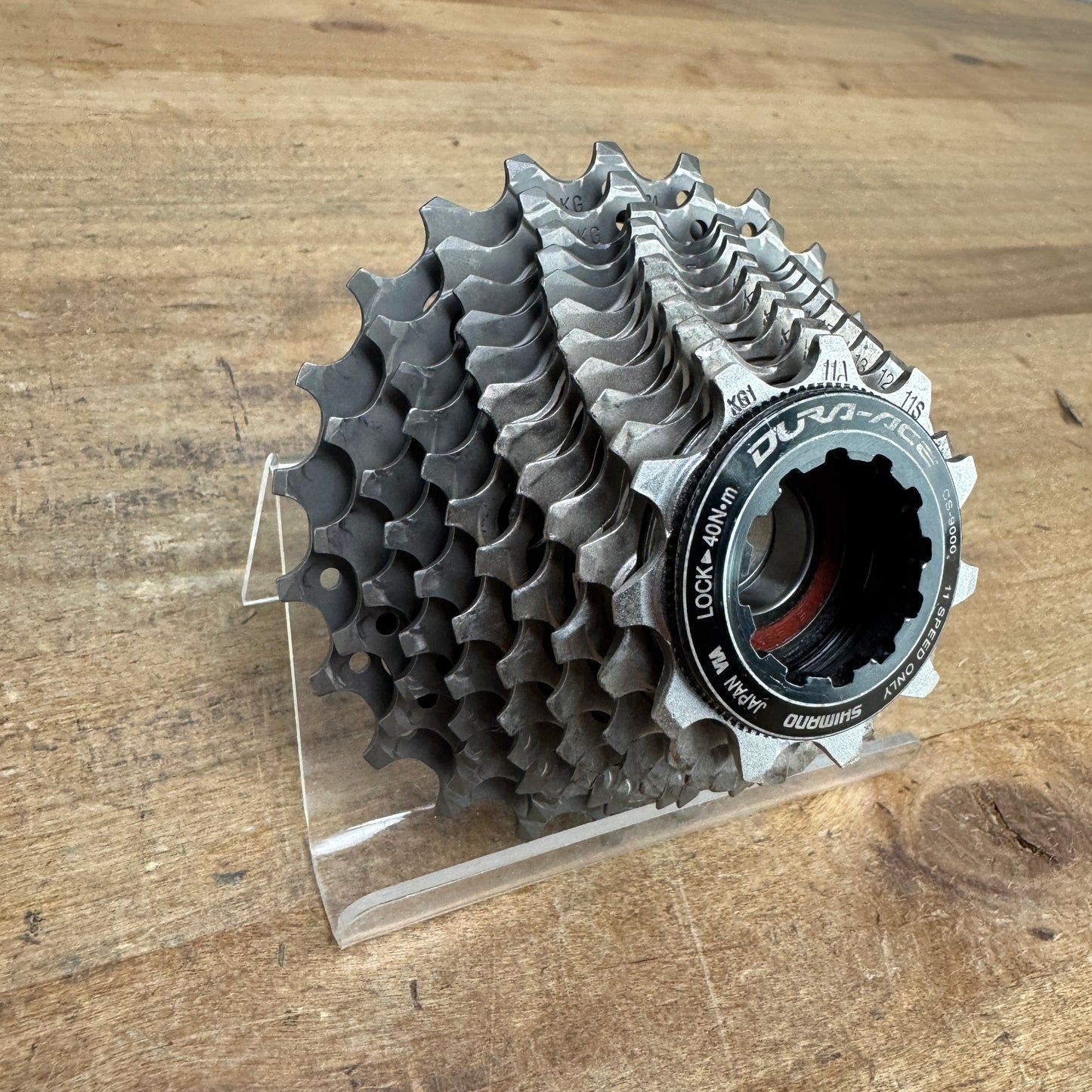 Shimano Dura-Ace CS-9000 11-23t 11-Speed Bike Cassette 163g "Typical Wear"