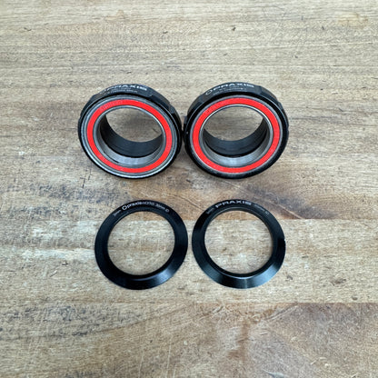 PraxisWorks M30-THRU 30mm Spindle BSA Threaded Ceramic Bike Bottom Bracket 82g