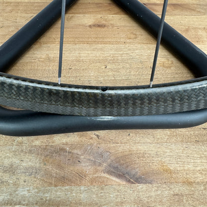 367g! AX-Lightness Ultra 25t Carbon Tubular 6-Bolt Disc Front Wheel 700c Extralite