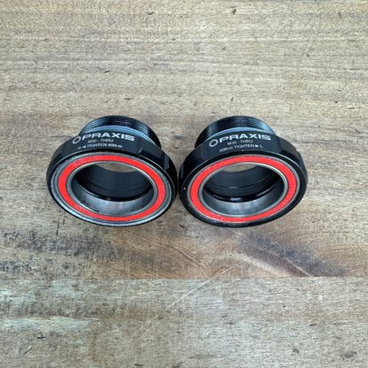 PraxisWorks M30-THRU 30mm Spindle BSA Threaded Ceramic Bike Bottom Bracket 82g