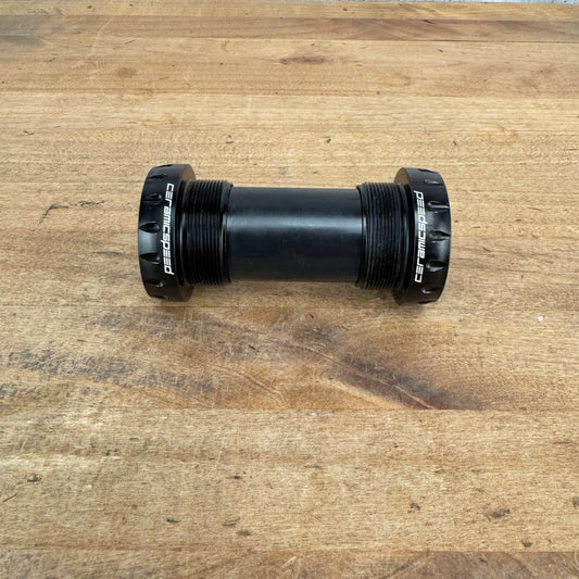 Light Use! Ceramicspeed BSA English Thread 24mm Spindle Shimano Bottom Bracket