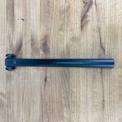 Black Inc 27.2mm x 350mm 20mm Setback Carbon Rails Bike Carbon Seatpost 195g
