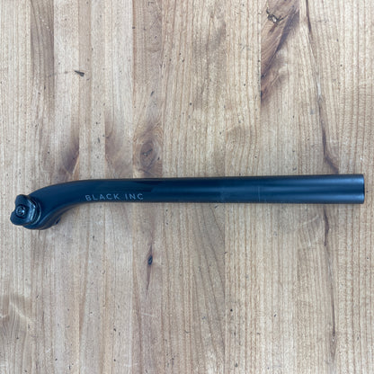 Black Inc 27.2mm x 350mm 20mm Setback Carbon Rails Bike Carbon Seatpost 195g