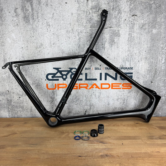 New! PARLEE 2018 Altum LE Large (57.5cm) Carbon Rim Brake Black Frame Only