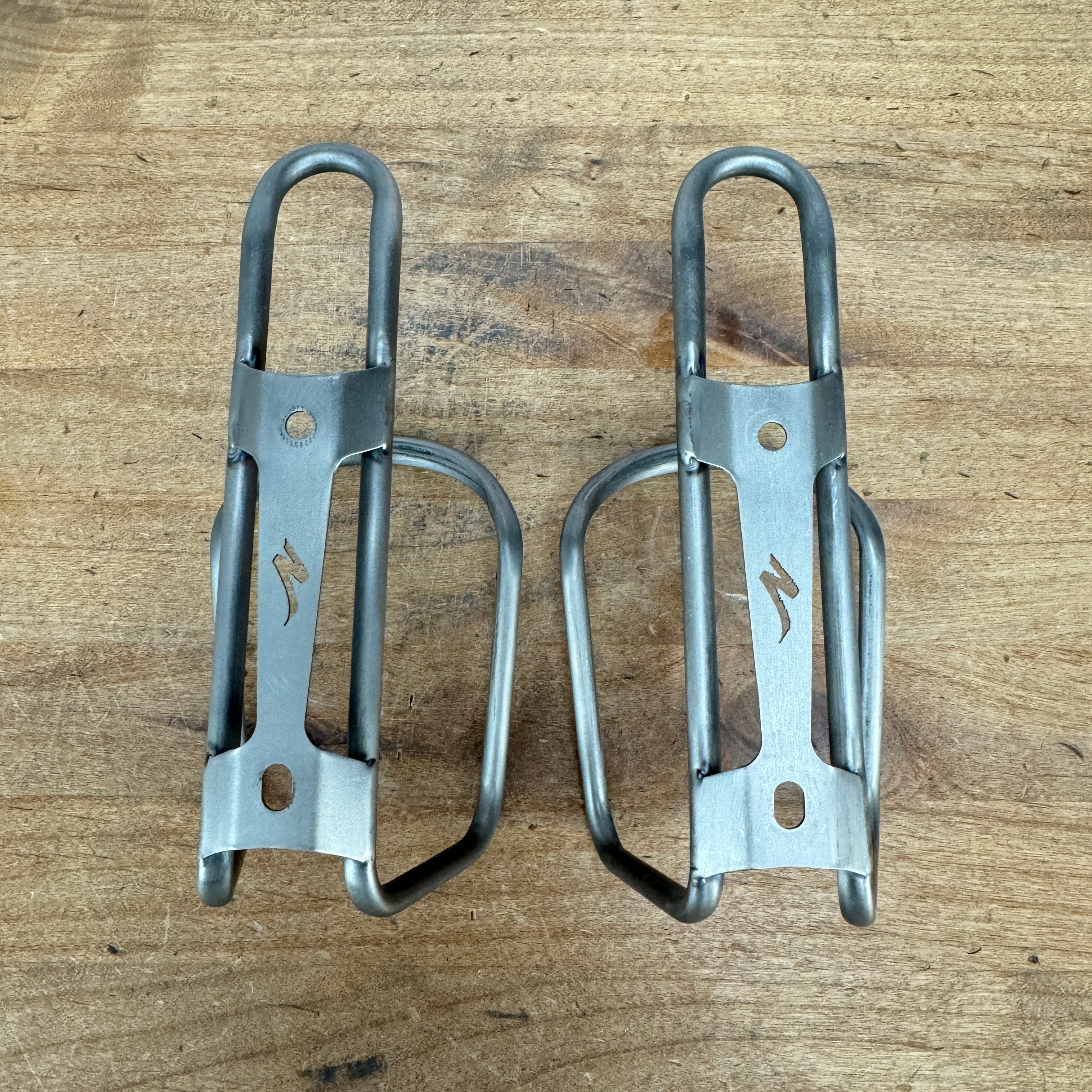 Specialized E Cage Titanium Bike Pair Water Bottle Cages 62g