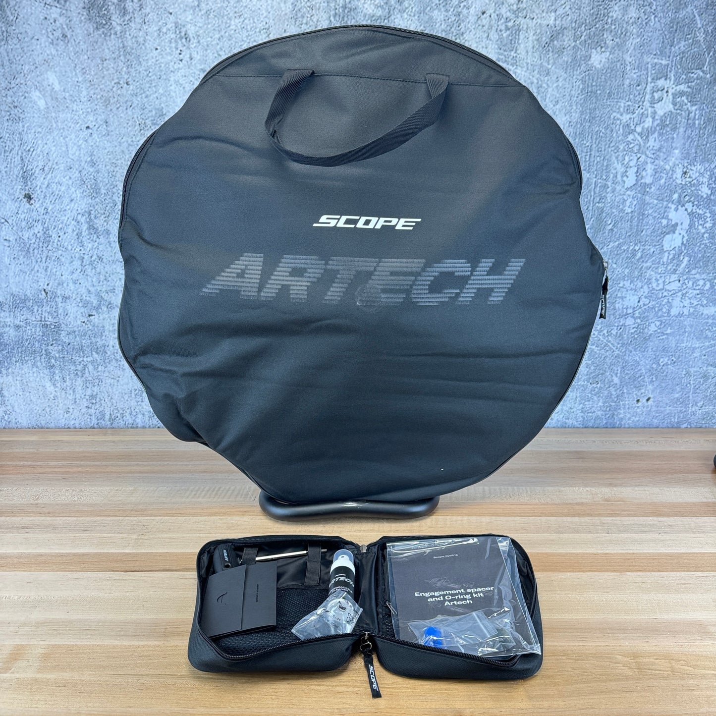 New! Scope Artech Disc TT/Triathlon Carbon Bike Rear Wheel 700c 890g
